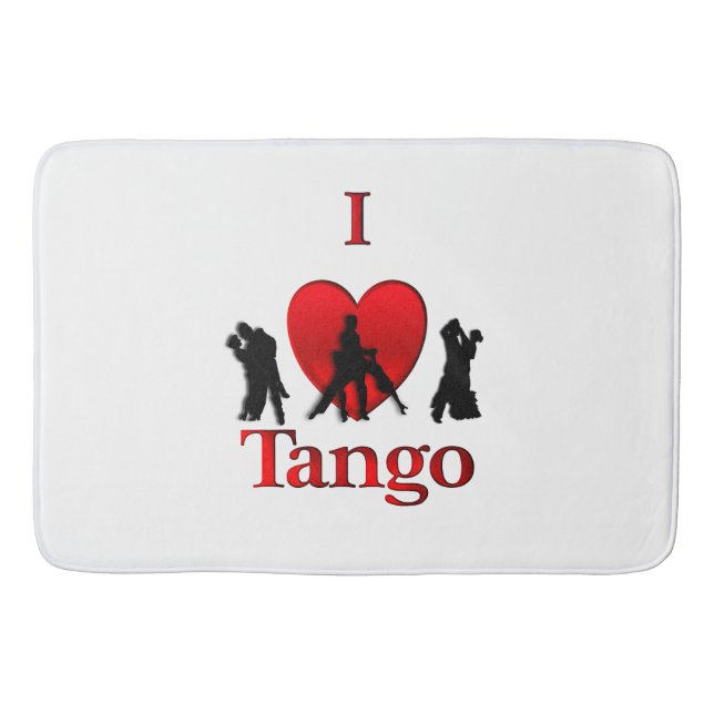 Tapis De Bain I Heart Tango (Devant)