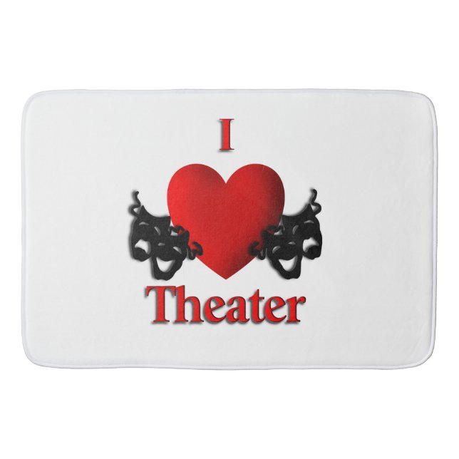 Tapis De Bain I Heart Theatre (Devant)
