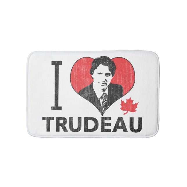 Tapis De Bain I Heart Trudeau (Devant)