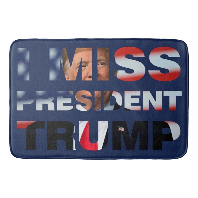 Tapis De Bain I Miss Président Trump (Devant)