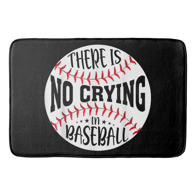 Tapis De Bain Il N'Y A Pas De Pleurage Au Baseball (Devant)
