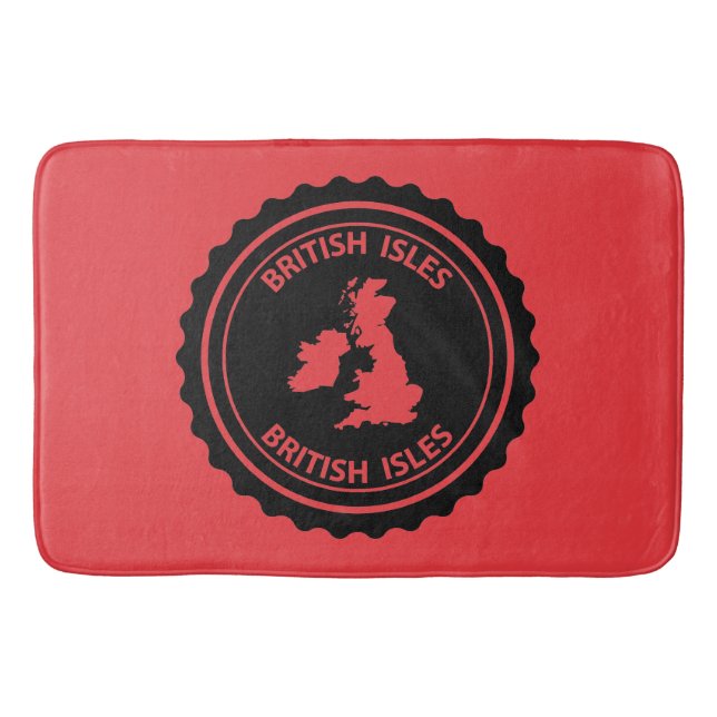 Tapis De Bain Îles Britanniques (Devant)