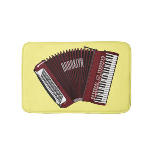 Tapis De Bain Illustration d'accordion