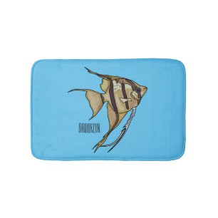 Tapis De Bain Illustration d'angelfish