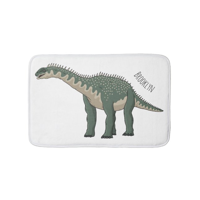 Tapis De Bain Illustration de Barapasaurus (Devant)