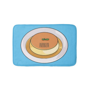Tapis De Bain Illustration de caramel de crème
