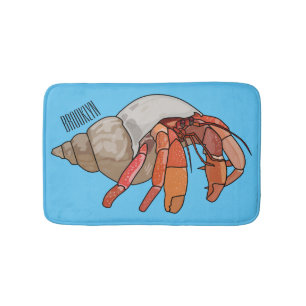 Tapis De Bain Illustration de crabe ermite