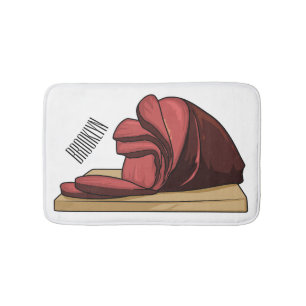 Tapis De Bain Illustration de jambon