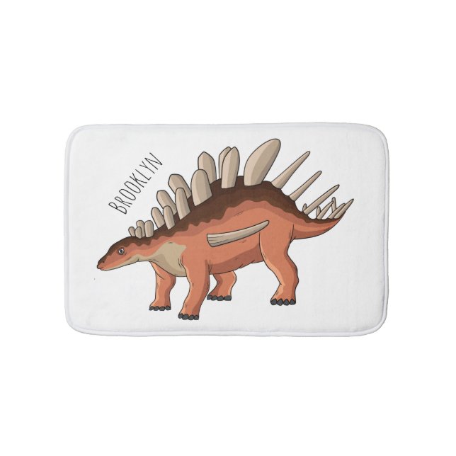 Tapis De Bain Illustration de Kentrosaurus (Devant)
