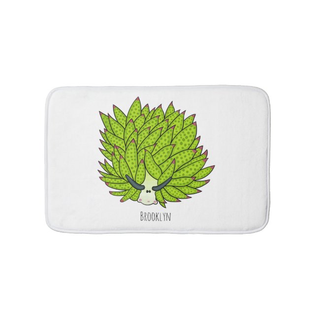 Tapis De Bain Illustration de la feuille de limon (Devant)