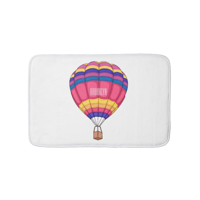 Tapis De Bain Illustration de la montgolfière (Devant)