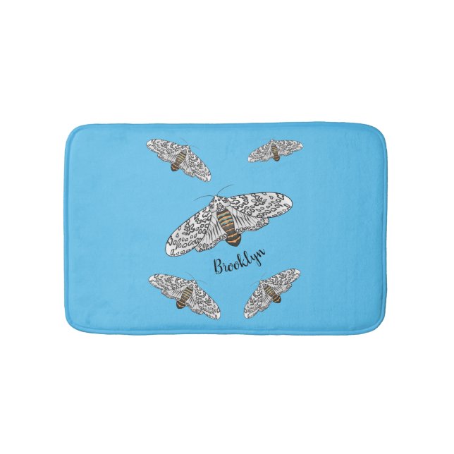 Tapis De Bain Illustration de la papine géante léopard (Devant)