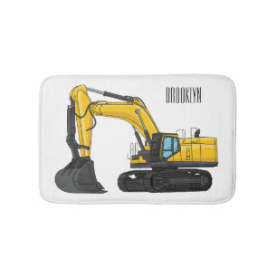 Tapis De Bain Illustration de la pelle Crawler