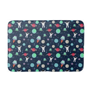 Tapis De Bain illustration de motif spatial