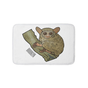 Tapis De Bain Illustration de Tarsier