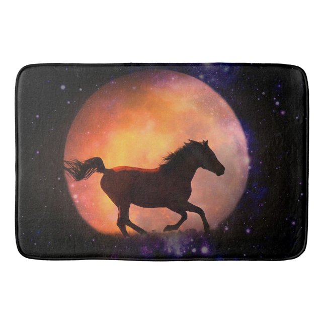 Tapis De Bain Imaginaire Cheval Bain Mat (Devant)