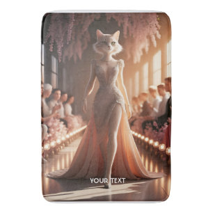 Tapis De Bain Imaginaire mignon Podium belle chatte