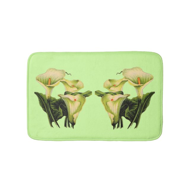 Tapis De Bain impression calla lilies (Devant)