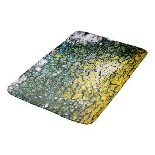 Tapis De Bain Impression Caméra jaune et vert