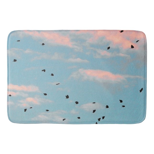 Tapis De Bain Impression Ciel dalmate (Devant)
