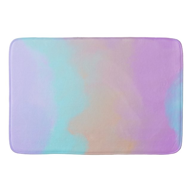 Tapis De Bain Impression numérique de bonbon de coton (Devant)