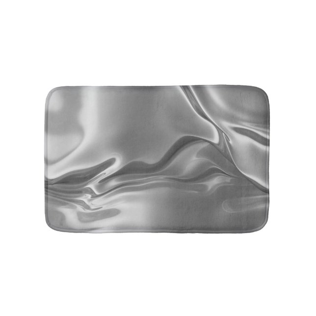 Tapis De Bain Impression numérique en argent liquide (Devant)