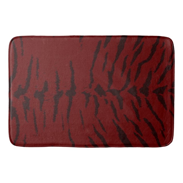 Tapis De Bain Impression numérique Red Tiger (Devant)
