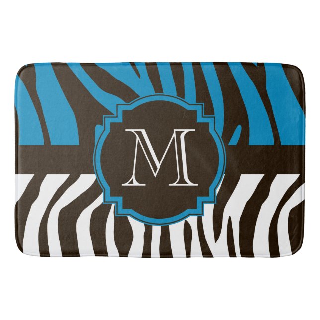 Tapis De Bain Impression Zebra (Devant)
