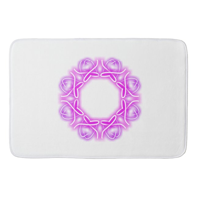 Tapis De Bain Imprimés Kaleidoscope (Devant)