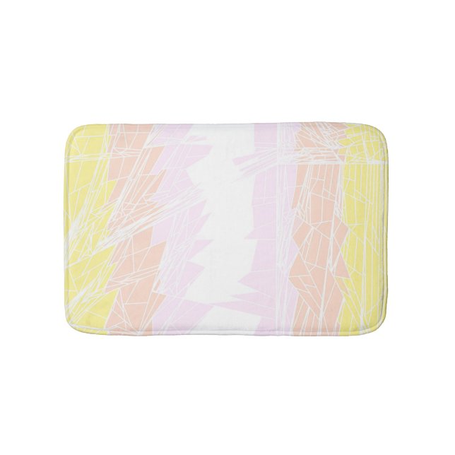 Tapis De Bain Indicateur Abstrait de la fierté de Pangender (Devant)