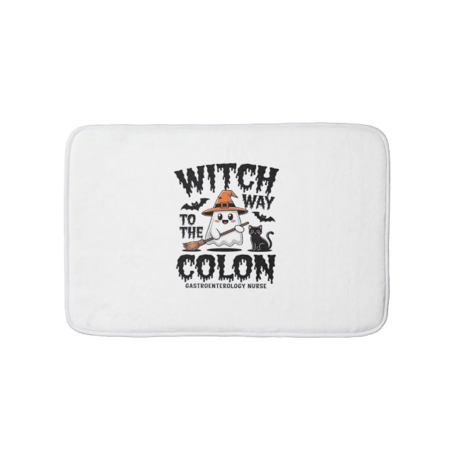 Tapis De Bain Infirmière Endo Halloween Infirmière gastro-intest (Devant)