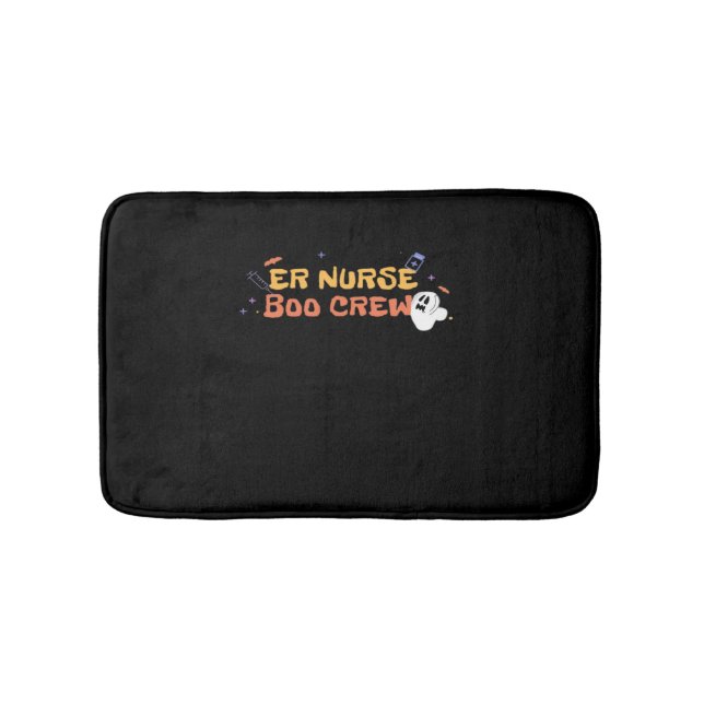 Tapis De Bain infirmière infirmière Boo Crew Urgence infirmière  (Devant)