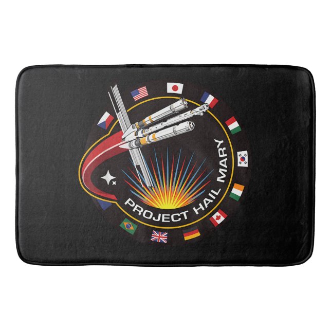 Tapis De Bain Insigne de mission spatiale (Devant)