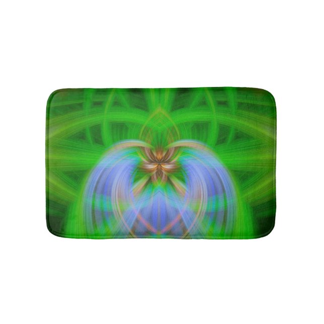 Tapis De Bain Intricité verte (Devant)