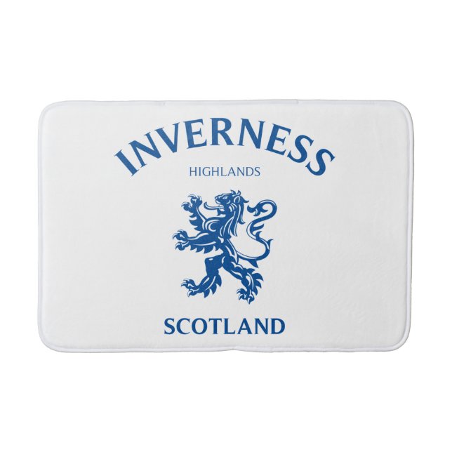 Tapis De Bain INVERNESS Ecosse (Devant)