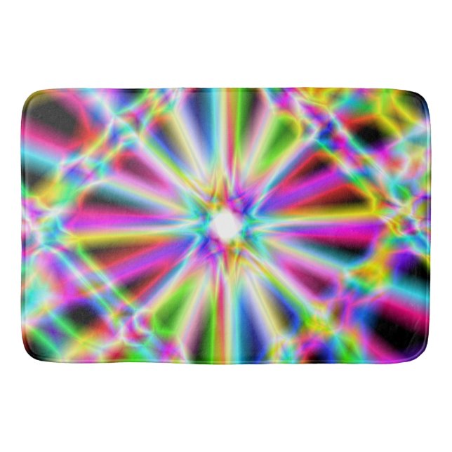 Tapis De Bain Iridescente Chrome 3 Bain Mat (Devant)