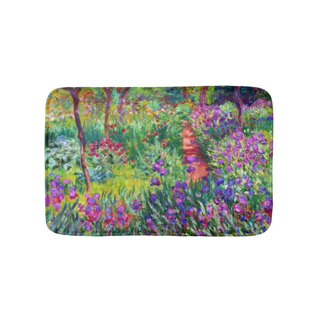 Tapis De Bain Iris Garden Claude Monet Fine Art (Devant)