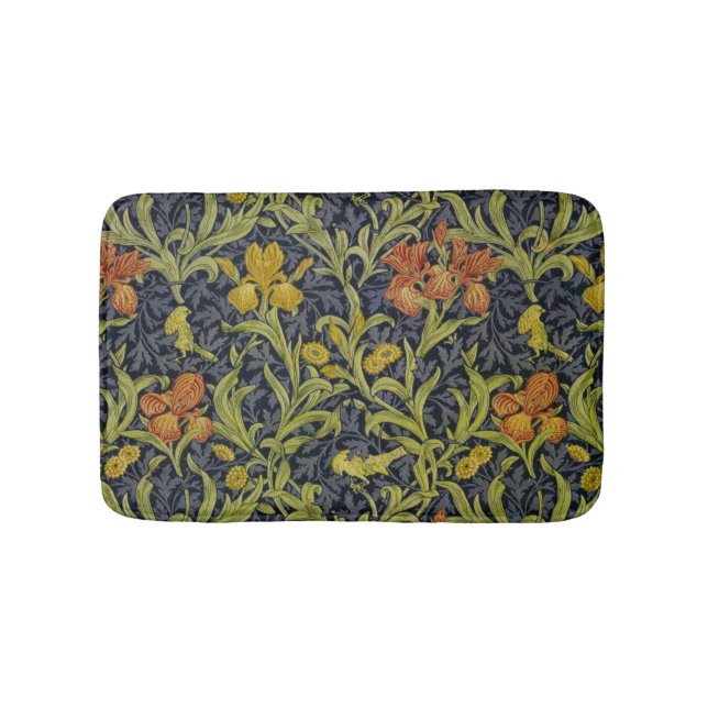 Tapis De Bain Iris Motif (par William Morris) (Devant)