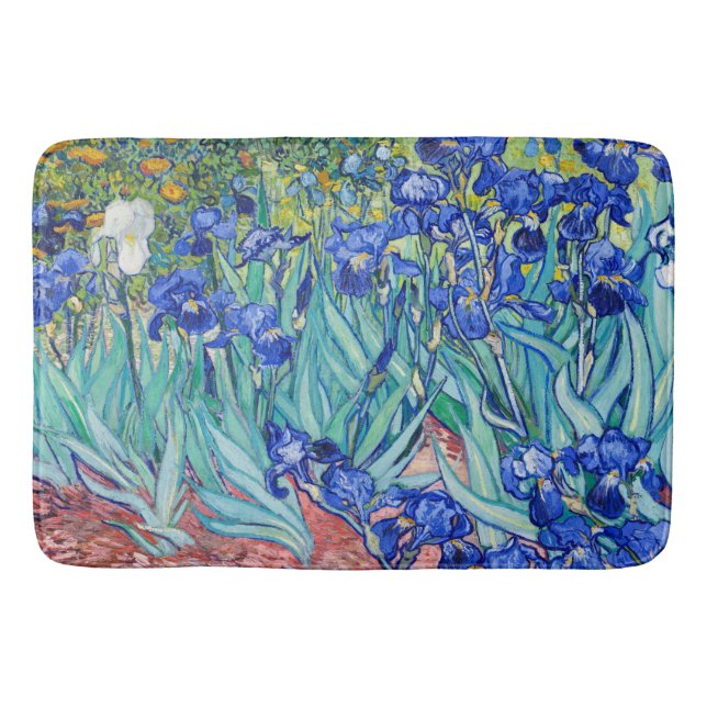 Tapis De Bain Irises Vincent van Gogh (Devant)