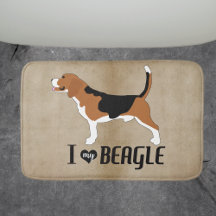 J'aime mon Beagle Rustique