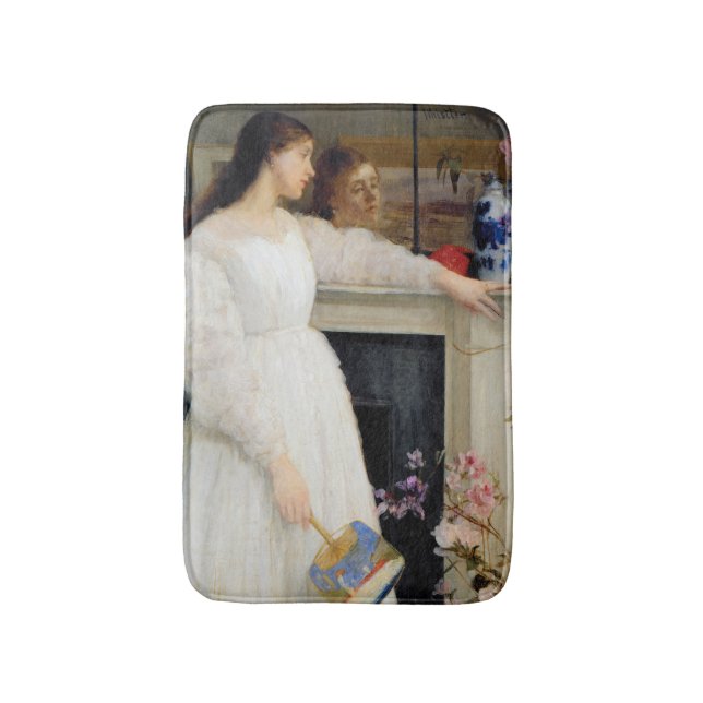 Tapis De Bain James Whistler - Symphonie en blanc no 2 (Devant (Vertical))