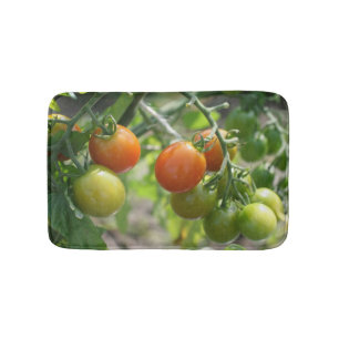 Tapis De Bain Jardin Cherry Tomates Nature
