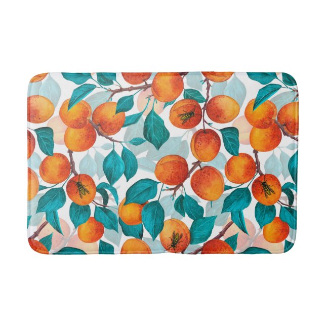 Tapis De Bain Jardin d'abricot 4 (Devant)