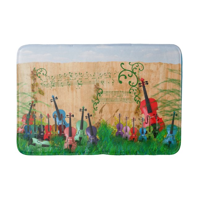 Tapis De Bain Jardin de violon (Devant)