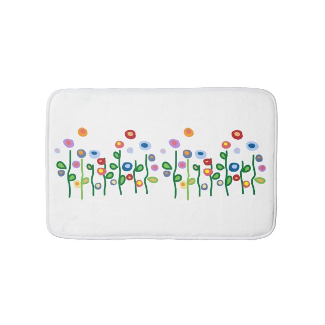 Tapis De Bain Jardin fleuri (Devant)