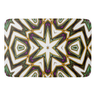 Tapis De Bain Jardin fleuri d'été....