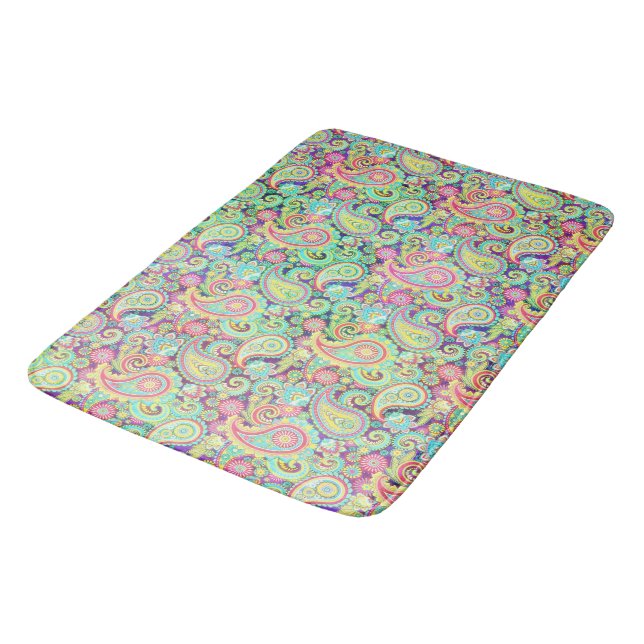 Tapis De Bain Jardin printanier (Angle)