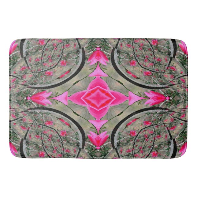 Tapis De Bain Jardin rose...... (Devant)