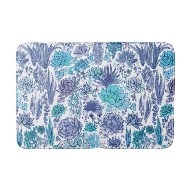 Tapis De Bain Jardin succulent (Devant)