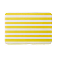 Jaune blanc rayé moderne Modèle moyen